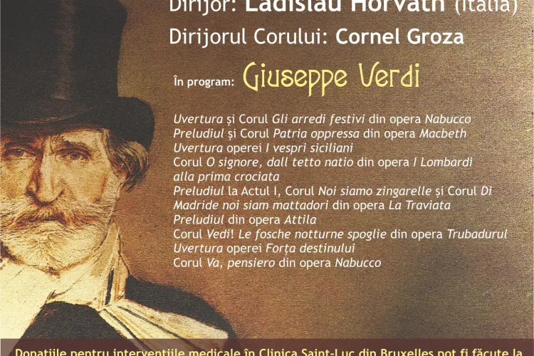 Concert caritabil la Filarmonica Transilvania pentru o tânără cu malformații
