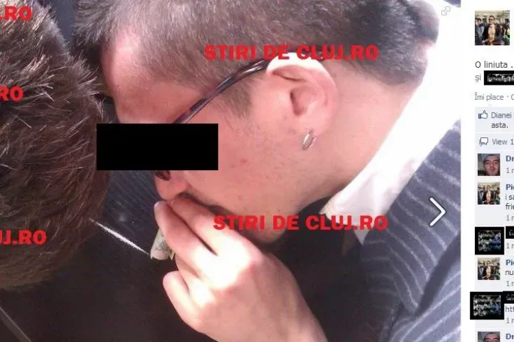 Doi studenți de la UBB Cluj se droghează înainte de un seminar și se LAUDĂ pe FACEBOOK- FOTO