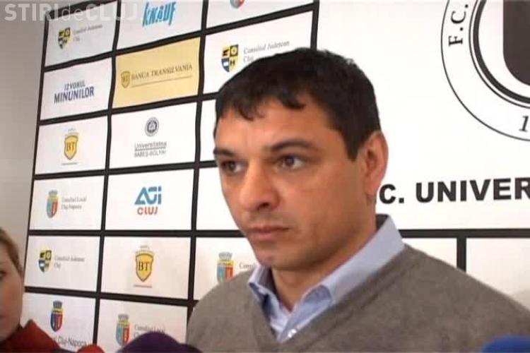 Ionel Ganea crede că U Cluj putea câștiga la Brașov. A dat și o veste proastă