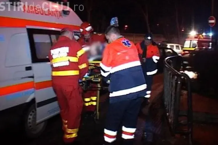 ȘOC la Gherla! Un bărbat s-a aruncat de la etajul 3 al unui bloc