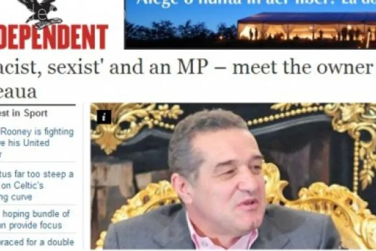 Presa britanică îl desfiinţează pe Becali. E rasist, sexist și oier