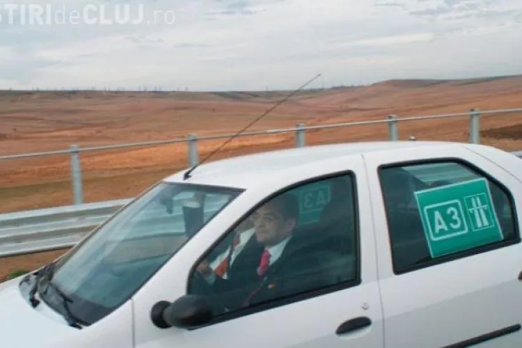 Boc s-a ENERVAT și a explicat modul ABSURD în care s-a proiectat Autostrada Transilvania. Pe genunchi, domnule!