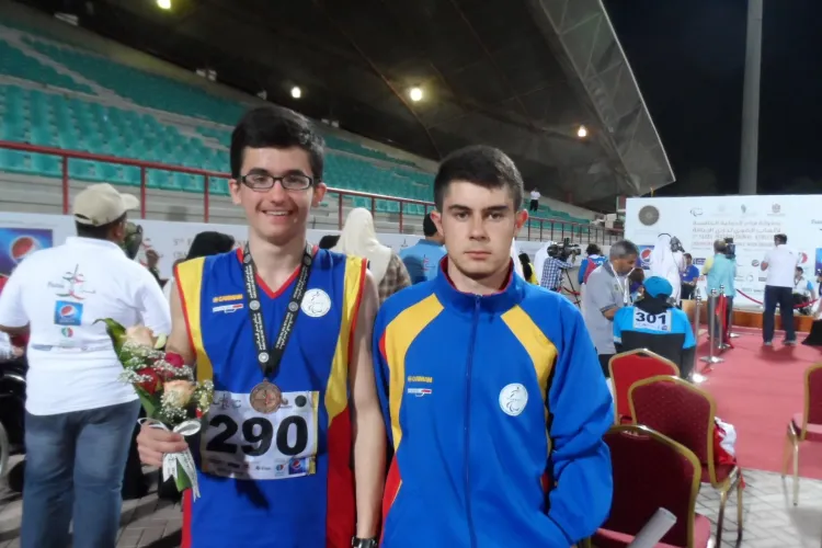 Un clujean a stabilit un record european la aruncarea suliței la Dubai - FOTO