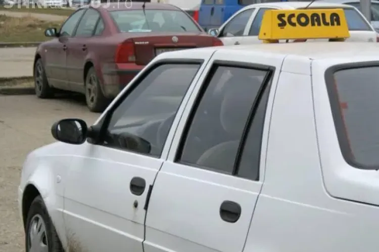 Proba practică şi teoretică pentru obținerea permisului de conducere, filmate