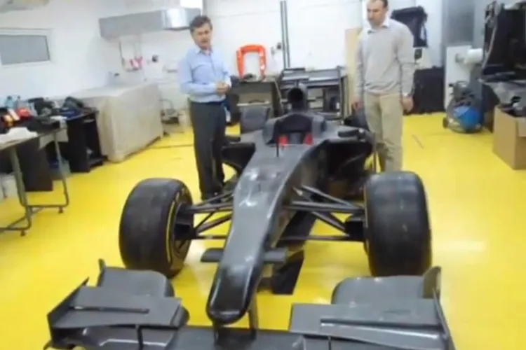 VIDEO cu monopostul de Formula 1 construit la Universitatea Tehnică din Cluj-Napoca