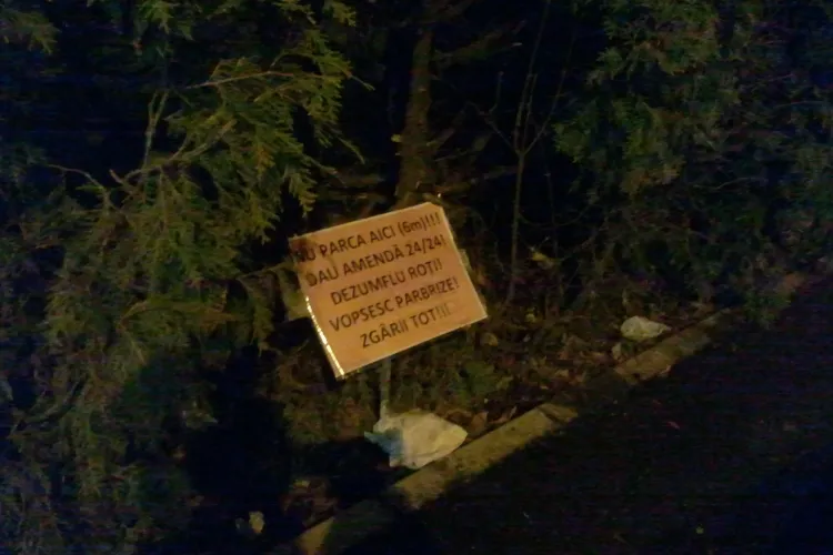 Șoferul care amenință că DEZUMFLĂ ROȚI, VOPSEȘTE PARBRIZE, ZGÂRIE TOT renunță la luptă - FOTO