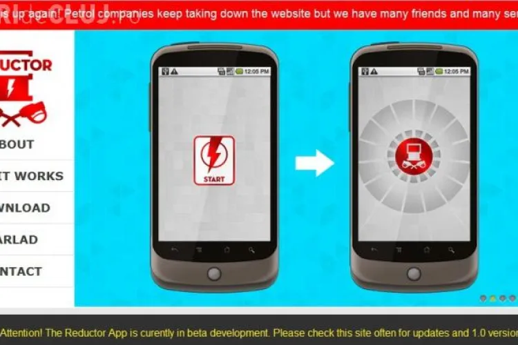 O aplicație de de telefon resetează contorul pompelor de benzină