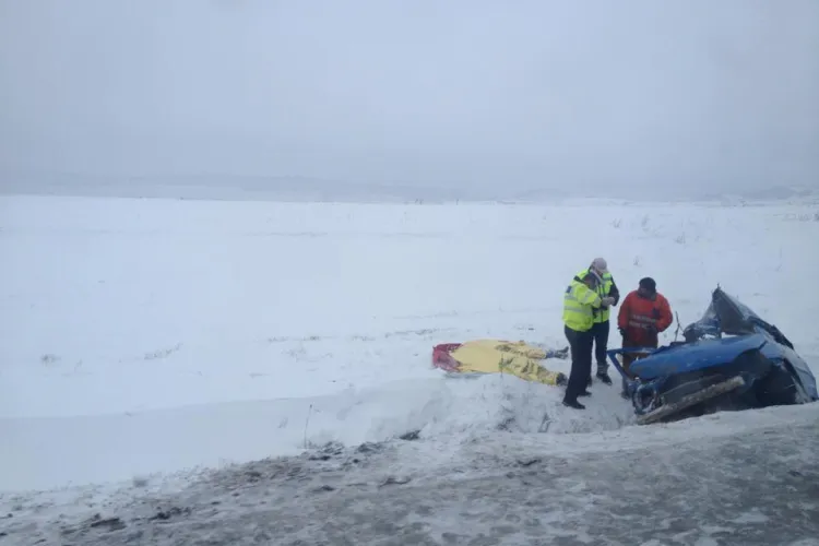 Accident la Dumbrava, înainte de Huedin! Două studente de la USAMV Cluj au murit - FOTO