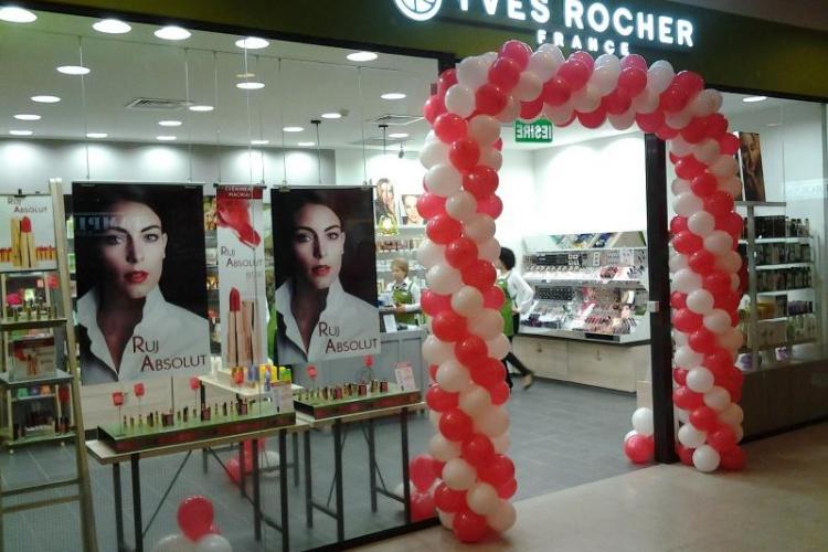 YVES ROCHER a deschis un magazin în Iulius Mall Cluj cu PROMOȚII