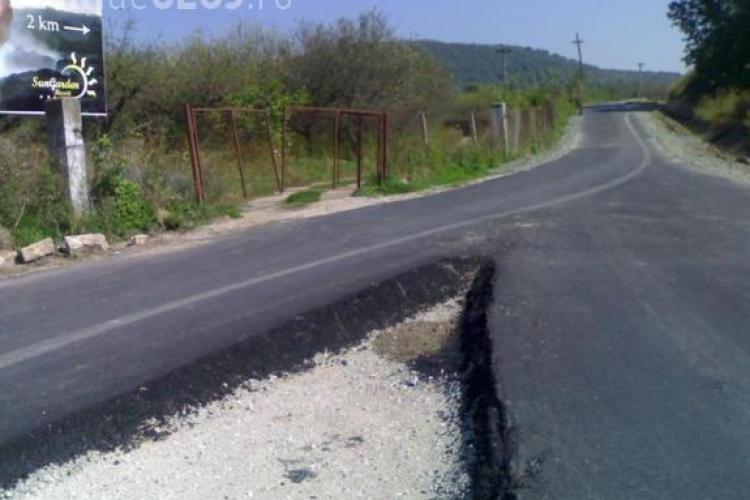 Consiliul Județean Cluj ia un credit pentru asfaltarea drumurilor din județ. VEZI unde se va lucra în 2013