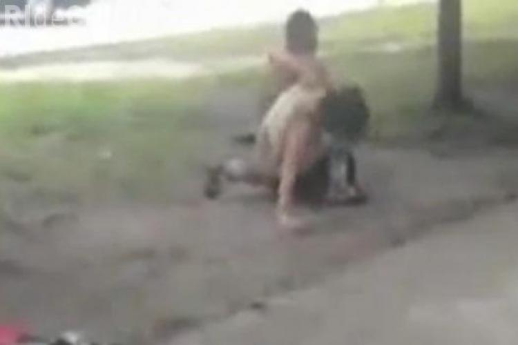 Femeia la putere! Și-a bătut crunt bărbatul pentru că nu renunță la băutură - VIDEO