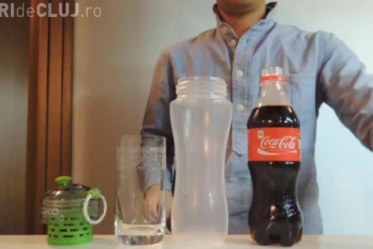 Un japonez a transformat Coca-Cola în apă! Vezi ”minunea” de pe YouTube - VIDEO