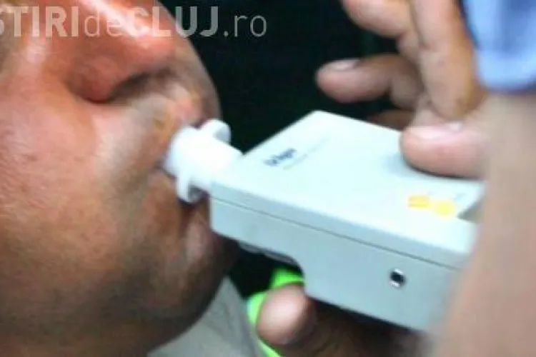A urcat la volan cu o alcoolemie uriașă