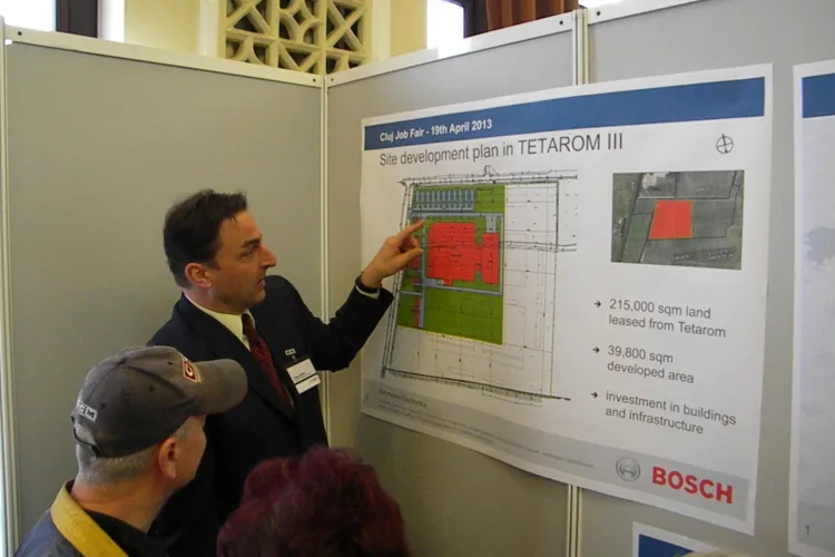 Salariile la Bosch sunt SECRETE. Recrutorii sunt instruiți să nu ofere informații: ”Nu aveți voie să filmați. Nu vă răspund!” - VIDEO