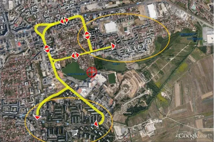 Traficul să fie scos din jurul lacului Gheorgheni! VEZI cum arată o propunere a ecologiștilor - FOTO