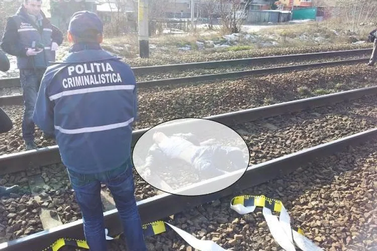 Un bărbat orb și paralizat pe jumătate a fost spulberat de tren în Halta Clujana 