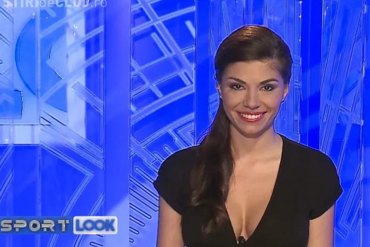 Mama natură de Cluj! Prezentatoarea de sport a Look TV face furori pe Facebook cu un zâmbet SEXY - FOTO