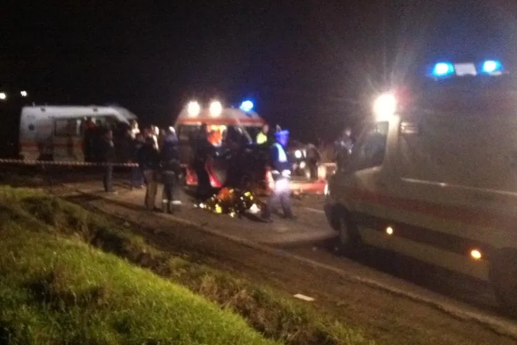 Accident în Apahida! Un elev de 17 ani a murit, iar alți 4 tineri au fost răniți - FOTO