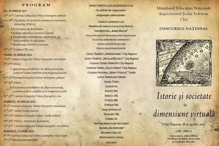 Simpozion inedit la Cluj: Istorie și societate în lumea virtuală