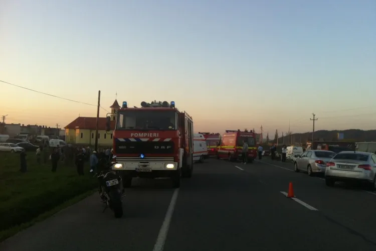 Accident la Bonțida! Un șofer a murit, după ce două mașini s-au făcut PRAF - VIDEO IMAGINI ȘOCANTE