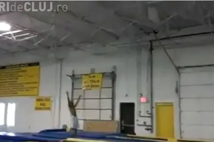 CLIPUL ZILEI: Gimnastul care face 20 de tumbe în 5 secunde VIDEO