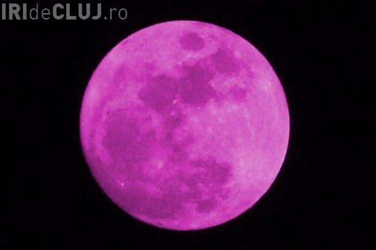 Luna roz, fenomenul inedit vizibil joi în Europa