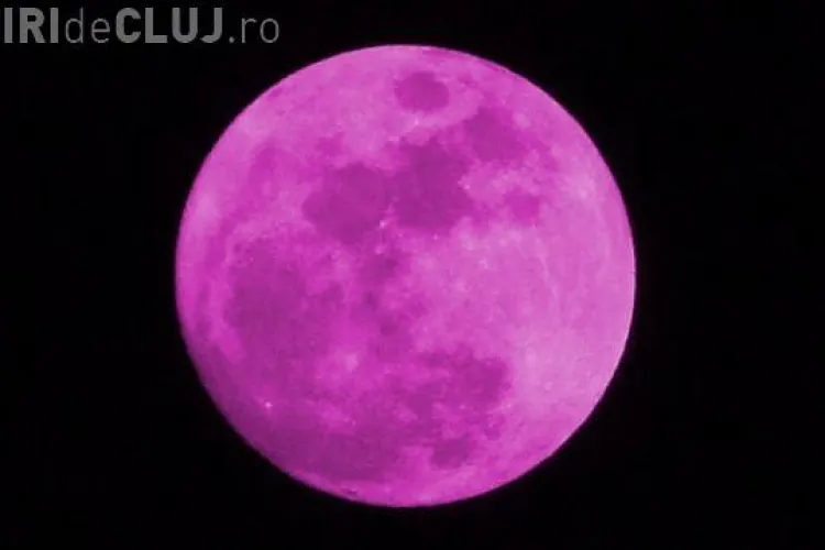 Luna roz, fenomenul inedit vizibil joi în Europa