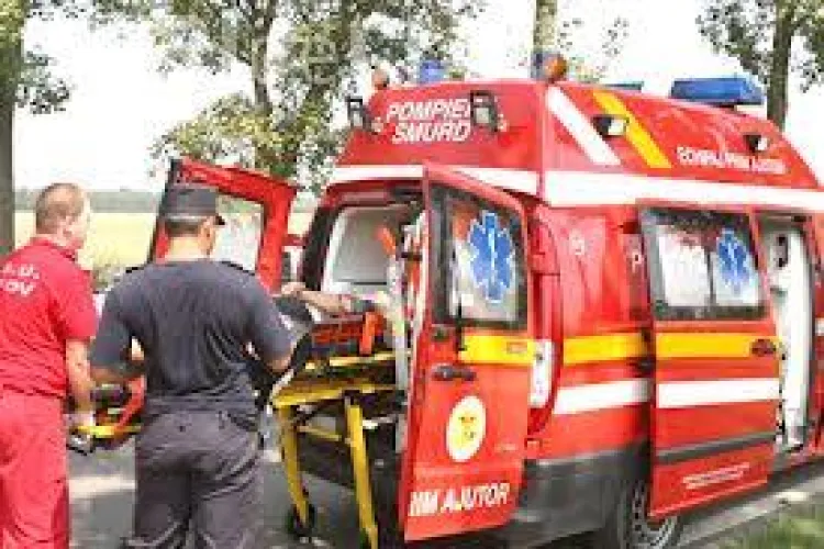 Femeie strivită de un utilaj de la o fermă din Copăceni