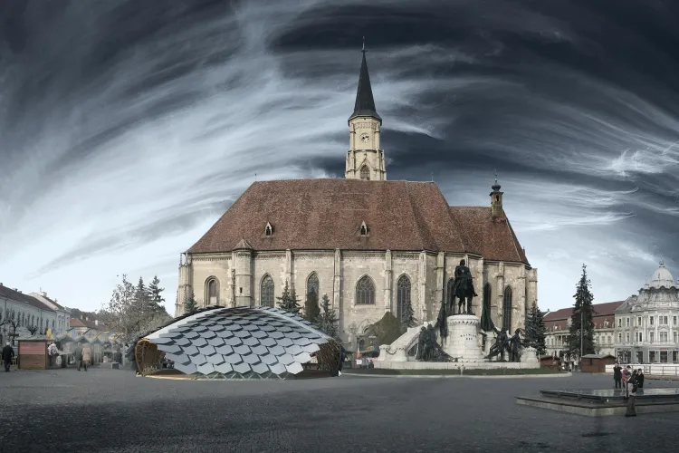 Piața Unirii, împânzită de fotografi de vineri