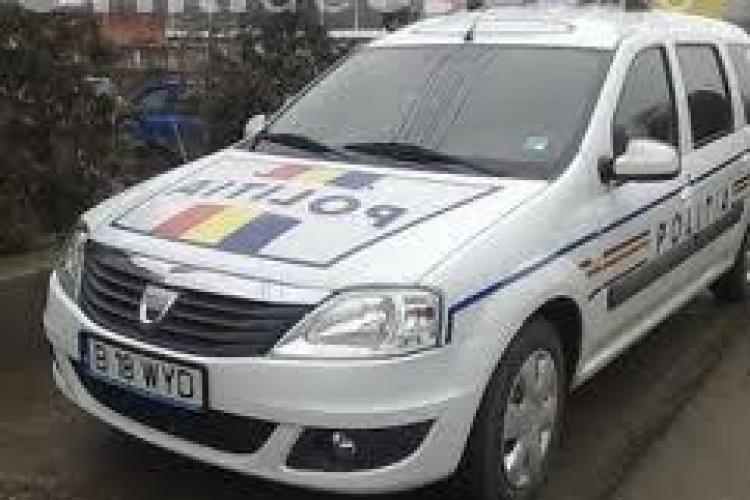 Clujean prins de Poliție conducând fără permis o mașină neînmatriculată