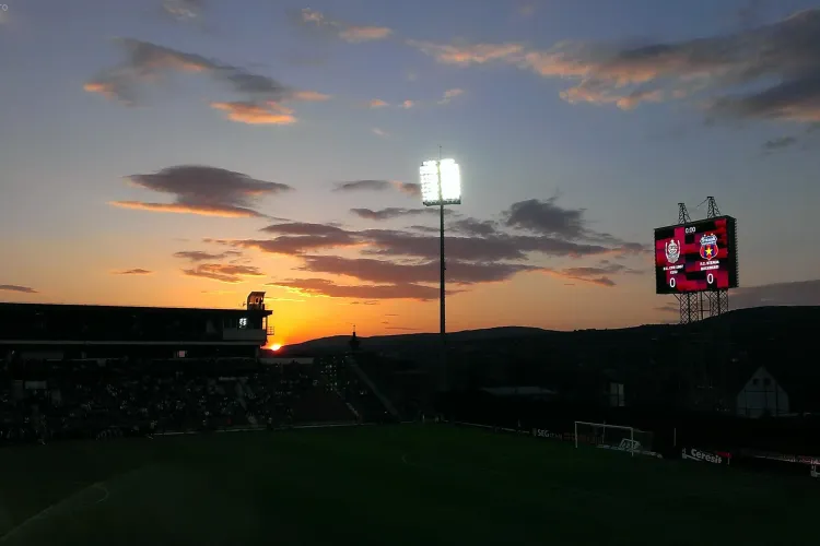 Apus APOCALIPTIC la meciul CFR Cluj - Steaua - FOTO