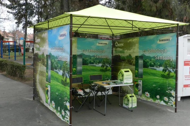 Câştigătorii de la Cluj ai campaniei "Schimbă deşeurile cu tehnologia Samsung"