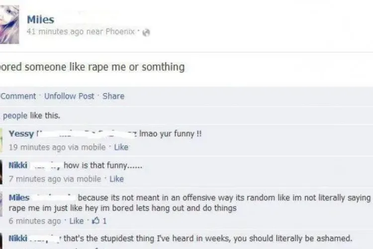 Mesajul care a scandalizat Facebook-ul: Sunt plictisită, cineva să mă... FOTO