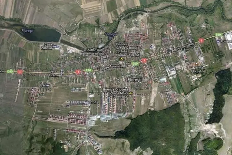 Floreștiul era în 2000 o zonă verde. Imaginile din satelit în care se vede BOOM -ul imobiliar din 2007 - 2008