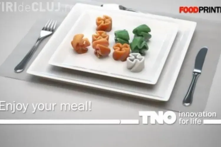 Mâncarea viitorului: Alimente printate, salvarea pentru milioane de oameni VIDEO