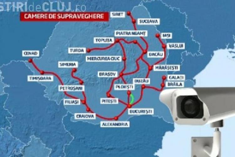 Harta camerelor video din România care vor monitoriza plata rovignetei