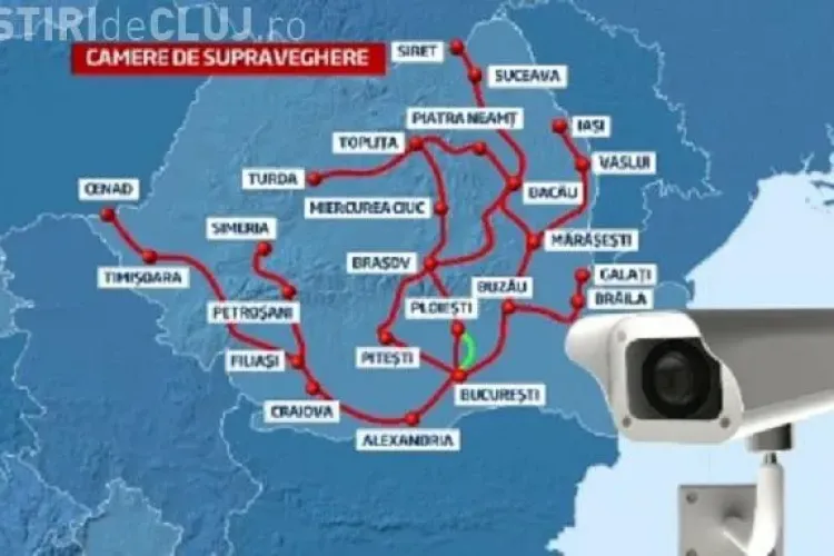 Harta camerelor video din România care vor monitoriza plata rovignetei