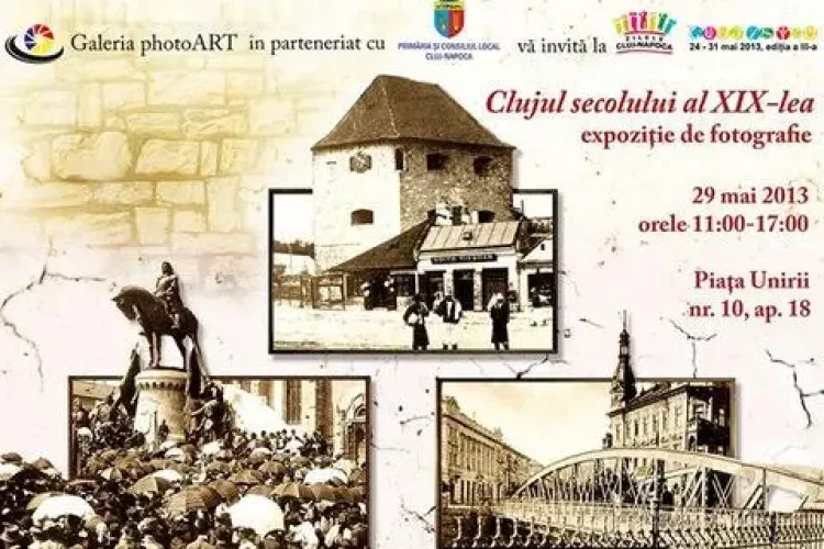 Galerie foto ”Clujul Secolului al XIX-lea” în această săptămână la Cluj-Napoca