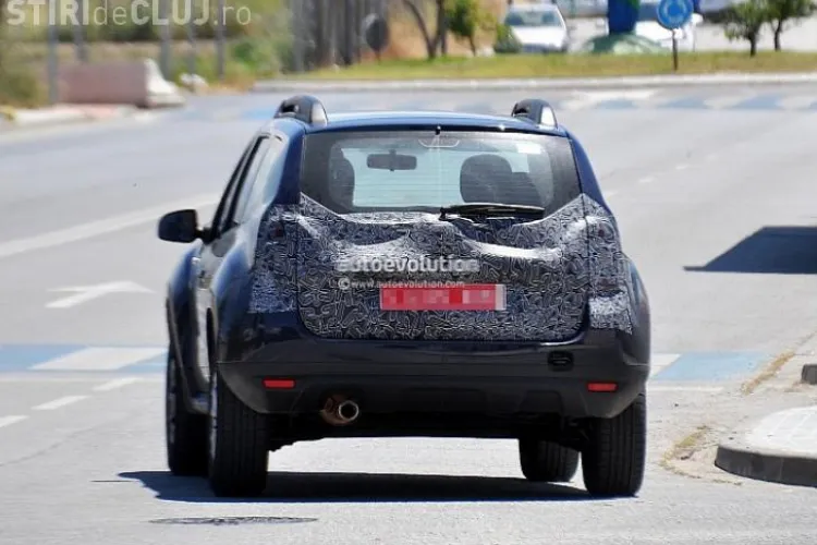 Cum arată noul model Dacia Duster. Imagini SPION - FOTO