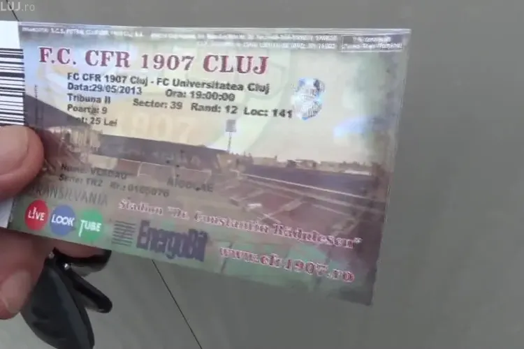 CFR Cluj, acuzată de ILEGALITĂȚI la meciul cu U Cluj: ”Vând bilete numai după scanarea buletinelor. Când ne vor lua și amprente?”