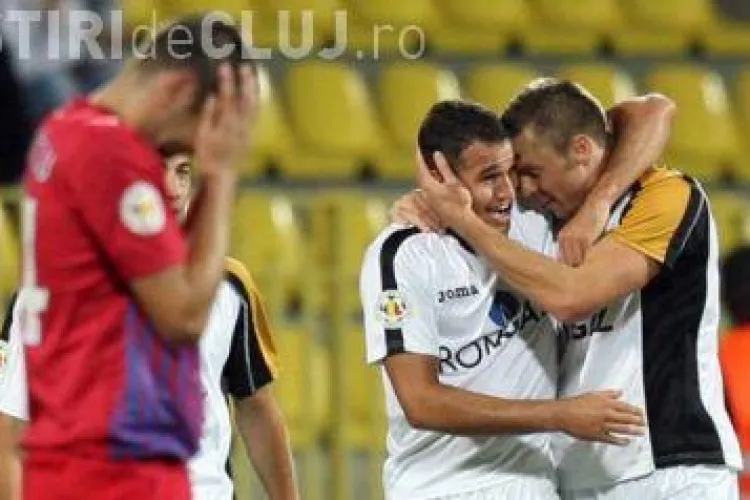 Bornescu a mușcat un jucător pe teren la meciul Petrolul - Gaz Metan - FOTO