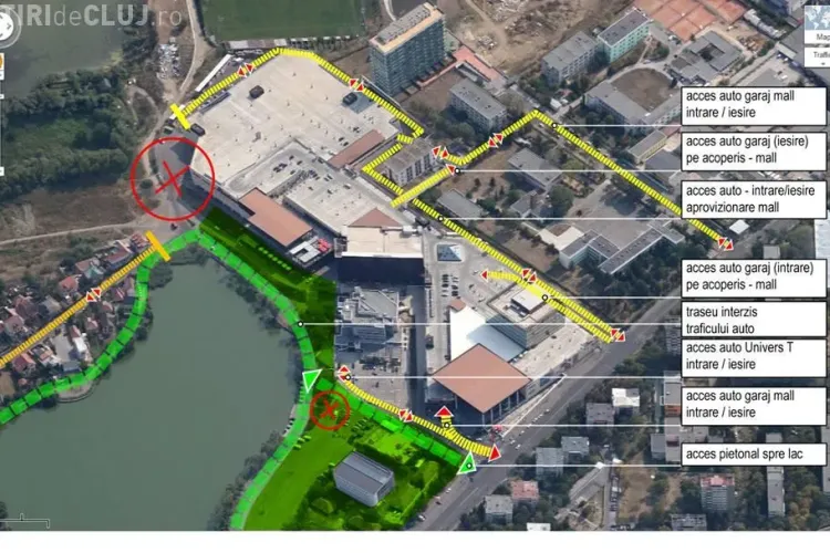 Emil Boc susține ideea pietonalizării aleii din jurul Lacului din Gheorgheni. De ce nu se face? - FOTO