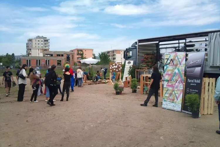 Parcul mobil realizat pentru Zilele Arhitecturii a pornit prin Cluj. Vezi care este programul