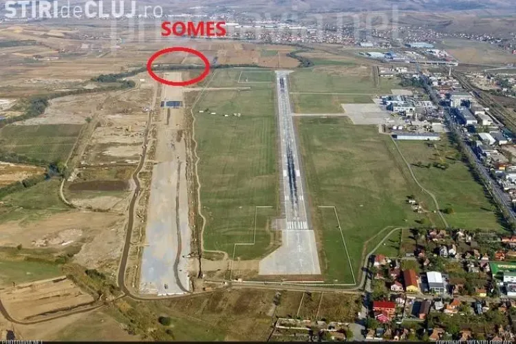 O construcție ilegală ce împiedica lucrările pentru pista aeroportului va fi demolată de Primărie