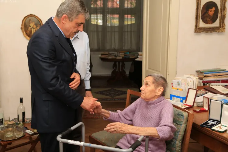 Doina Cornea a primit, de ziua ei, titlul de cetățean de onoare al județului Cluj - FOTO