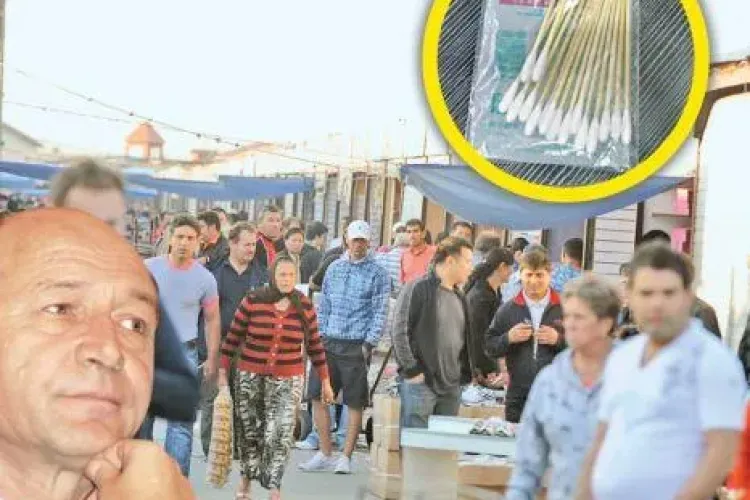 Basescu s-a "ranit" cu un betisor de urechi care se gaseste numai la chinezi, in Dragonul Rosu