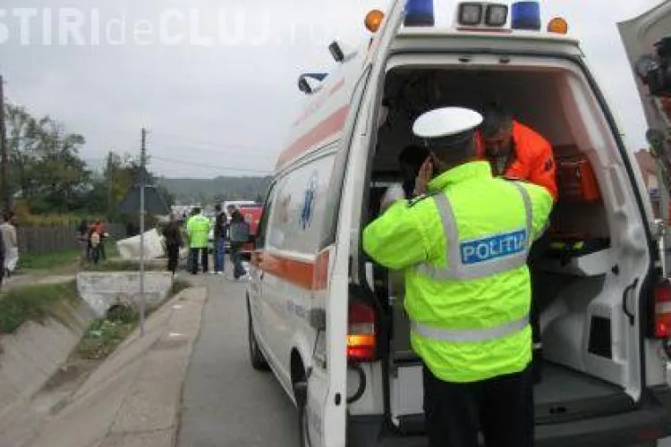Pieton spulberat de un sofer in comuna Luna, la iesire din Campia Turzii