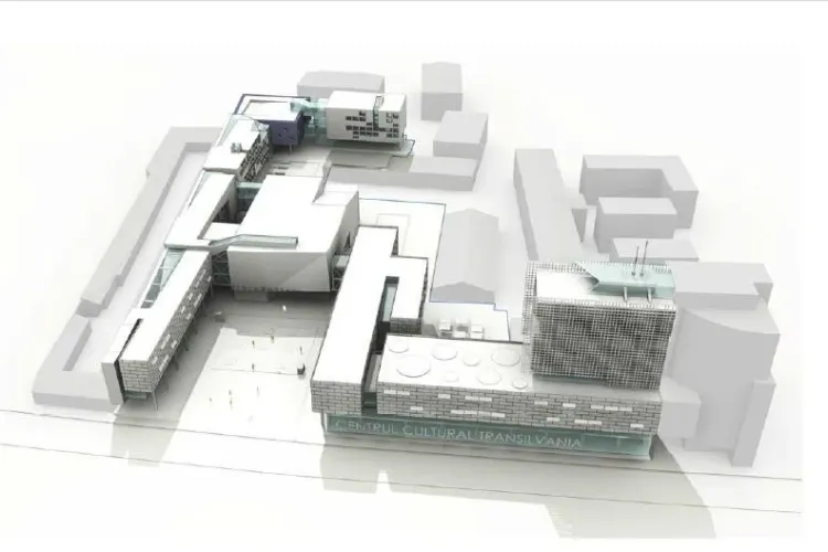 Centrul Cultural Transilvania prinde contur. Asa va arata cladirea in care va functiona Filarmonica Transilvania. Vezi FOTO si proiectul AICI