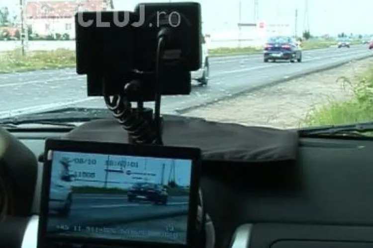 Sofer prins cu 230 de km/h pe un drum european