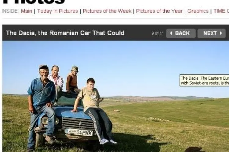 Dacia, star in revista Time! Americanii vorbesc de bine "masina romanului" - Galerie FOTO